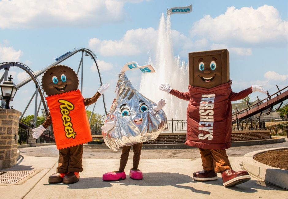 hersheypark characters