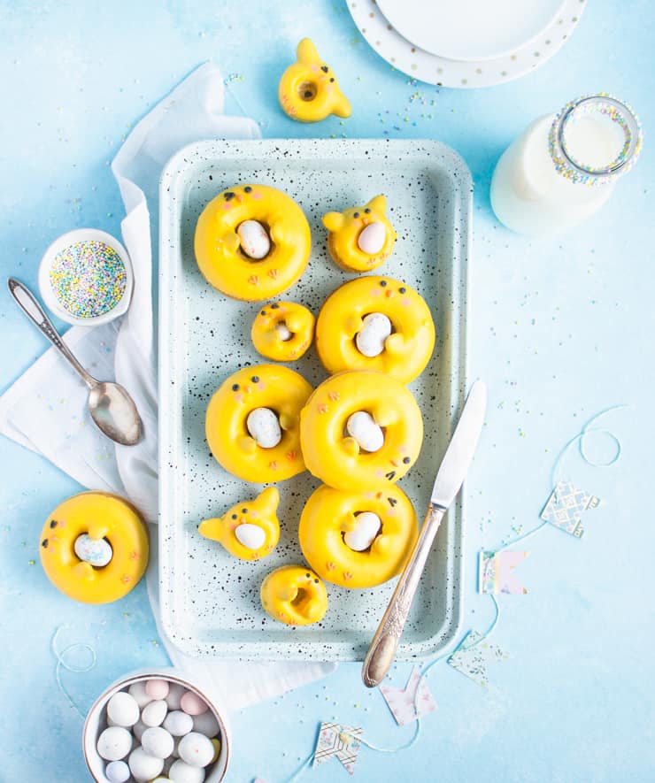 Easter Chick Doughnuts