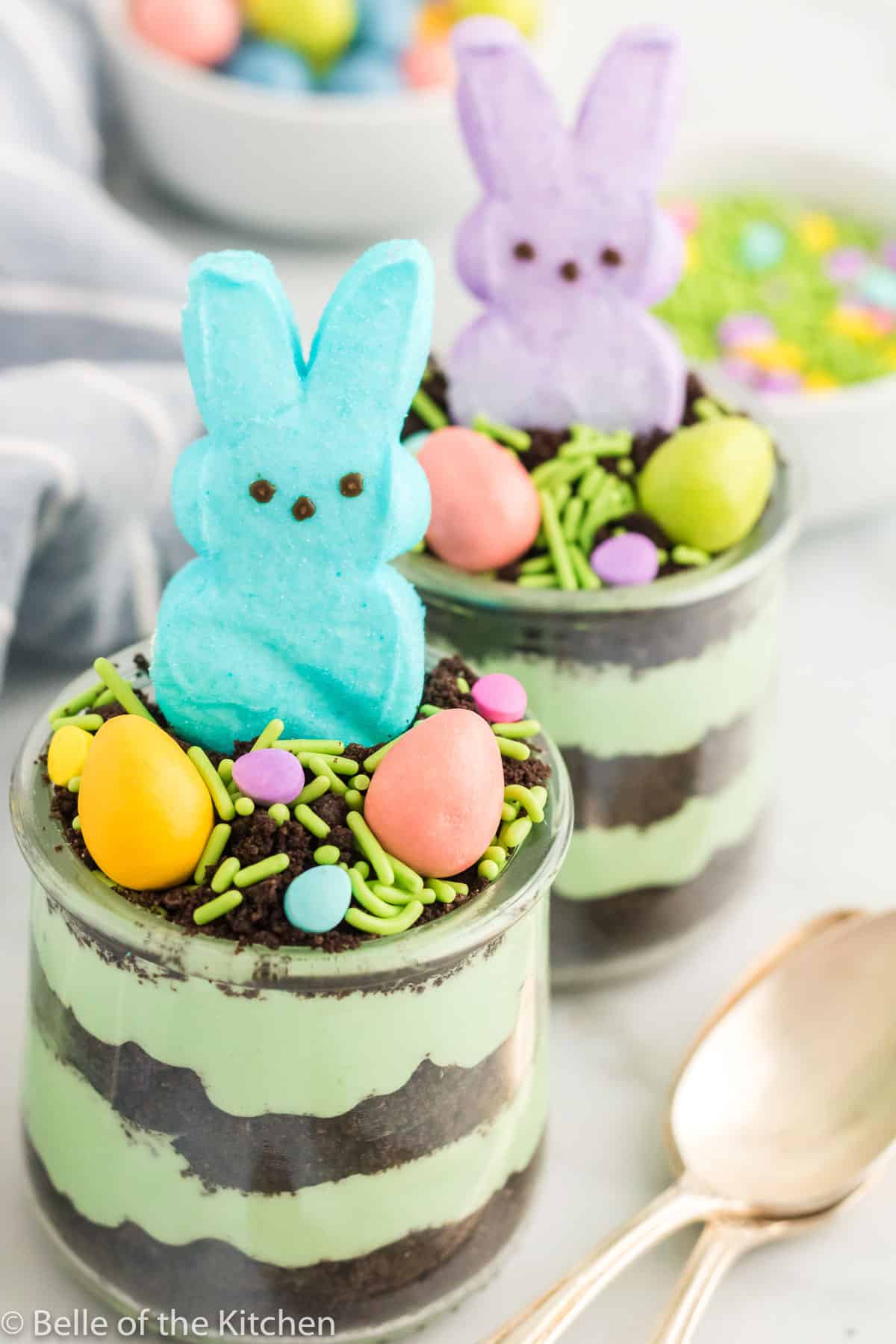 Easter Dirt Cake Cups Easter Party Foods for Kids
