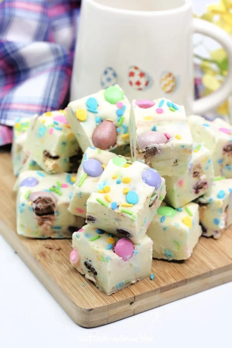 No-Bake Easter Fudge Easter Party Foods for Kids