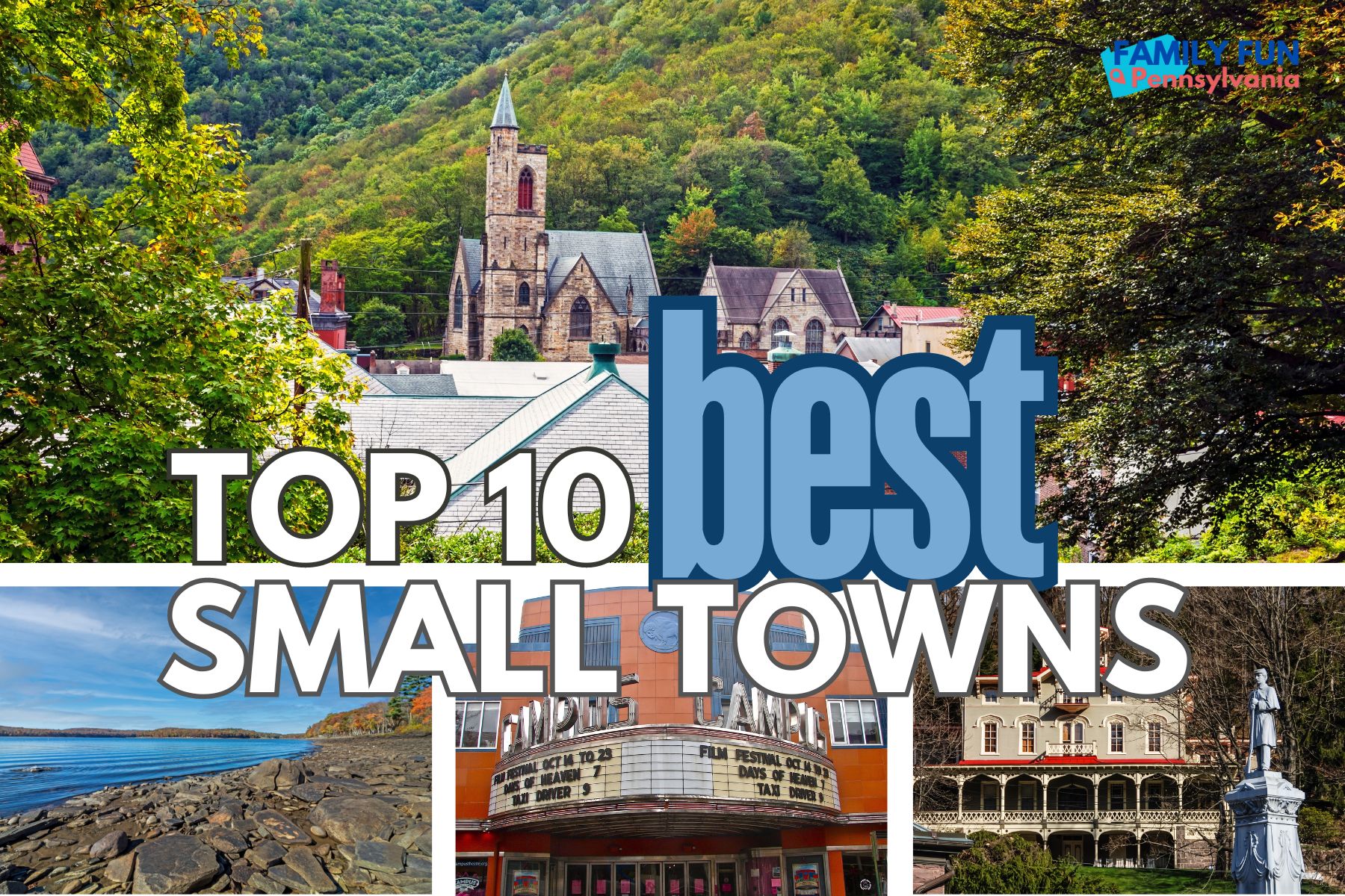 top 10 best small towns in pennsylvania